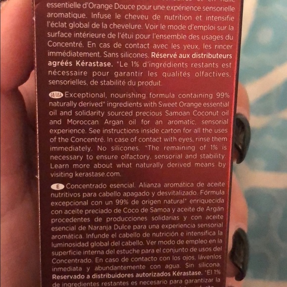 Kérastase Concentre Essentiel Oil - Picture 2 of 5